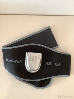 Svalový elektrostimulátor BODY-TEK AB BELT BLACK - 4