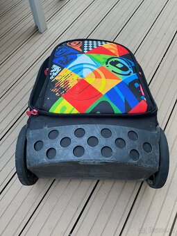 Školní a cestovní taška na kolečkách Nikidom Roller XL - 4