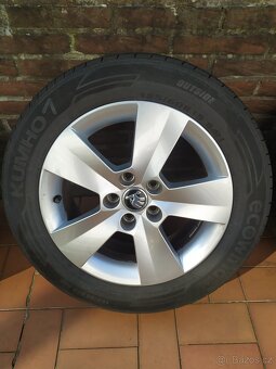 Alu kola 15" orig Škoda Fabia III - 4