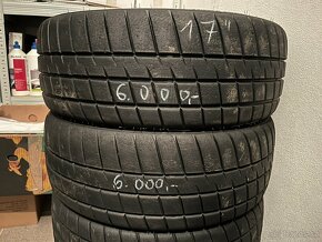 Prodám závodní pneu HOOSIER / Michelin R16" - R17" - 4