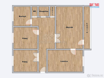 Prodej bytu 4+1, 85 m², Ostrava, ul. Lechowiczova - 4