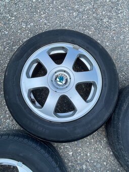 Letní alu kola Octavia 1 R15 5x100 - 4