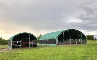 Přístřešek zimoviště pro skot 8 x 8 4 m - 4