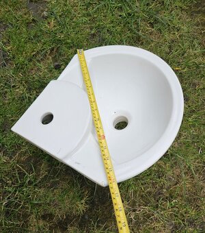 Rohové umyvadlo Jika - 4