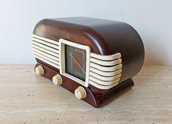 Krásné starožitné rádio Tesla Talisman 307U, top stav - 4