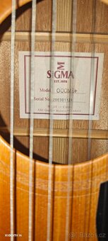 Elektroakustická kytara Sigma. - 4