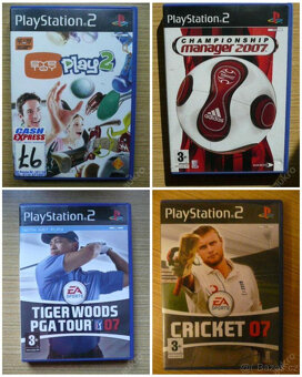 ps2 slim konzole + 10 her (model SCPH-90004) - 4