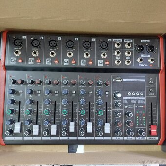 Analogový mixpult PROEL PLAYMIX10, DOKLAD, ZÁRUKA, ZÁNOVNÍ - 4
