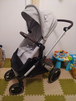 Kočárek Cybex Eos Lux (dvojkombinace) + vajíčko Nuna pipa ne - 4