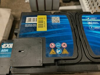 Autobaterie 80ah AGM nová 12V ERA, EXIDE, Bosch - 4