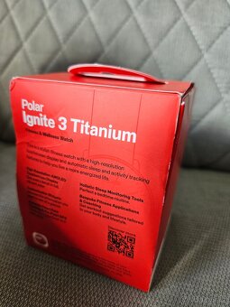 Smart hodinky Polar Ignite 3 Titanium Nové rozbalené - 4