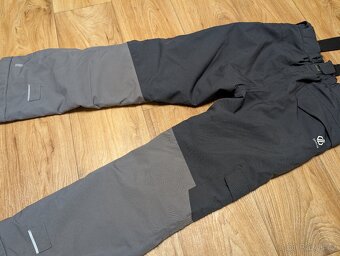 Lyžařské kalhoty oteplováky vel. 164 - 4