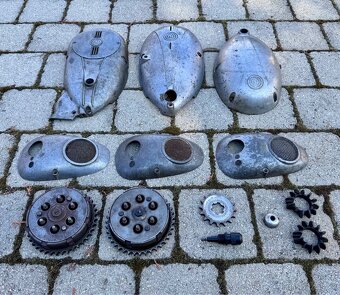 ČZ 125 B T 125 150 C, kývačka - díly motoru - 4