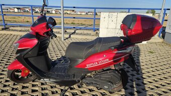 Skútr BUFFLER SS 125 N – r. 2022, jen 5900 km - 4
