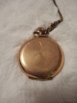 Hodinky kapesní - Drusus - pozlacené - 4