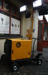 MOBILNÍ OSVĚTLENÍ / GENERÁTOR (elektrocentrála) WASP 5,5KVA - 4