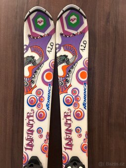 Dívčí lyžařský set Nordica lyže 120cm, lyžáky 25.0-25.5 - 4