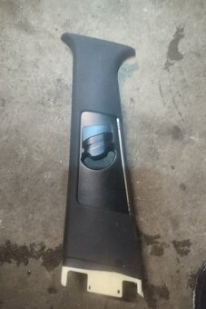 Černá stropnice BMW e53 X5 kompletní -se ŠÍBREM - 4