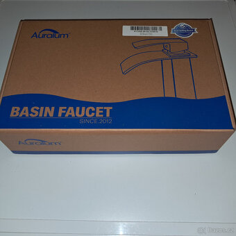 Stojanková umyvadlová baterie Auralum chrom 273 mm - 4