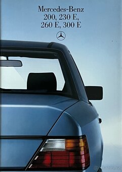 Mercedes E řada W124 prospekty - 4