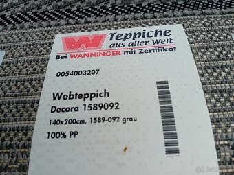 koberec přírodní šedý - 4