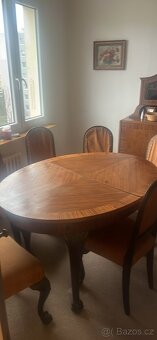 Hezký starožitný jídelní set - 4