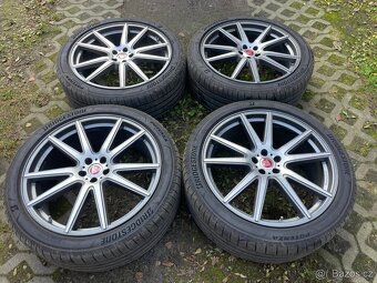 22" Alu kola JAGUAR – originál lak – GRAFFIT perleť - 4