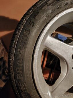 Sada pneu Barum Bravuris 5 195 50 R15 s ALU disky - 4