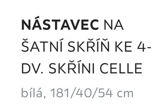 Nástavec na skrin - 4