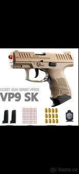 Plastová dětská plné automatická pistole - 4