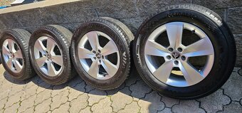 Originál alu Škoda SCALA 5x100 205/60 R16 - 6mm - 4