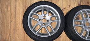 ALU PLATIN 15" 4x100 ET35 s letními pneu 195/50/15 - 4