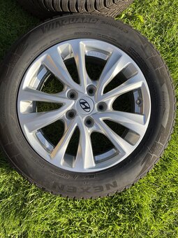 Sada ALU kola 6.5JX16 5X114.3 ET50 R16 + pneu zimní 205/60 - 4