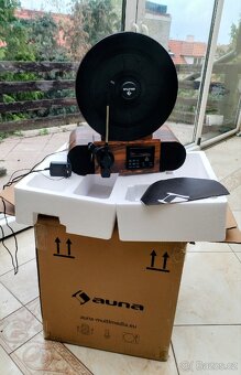 Verticalo SE DAB Wood Retro gramofon plus MC&LP - 4