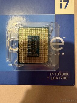 Prodám použitý procesor i7 13700K - v záruce - 4