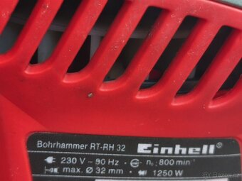 Prodám bourací vrtací kladivo Einhell RT-RH 32... - 4