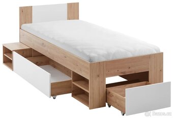 Postel s úložným prostorem - 4