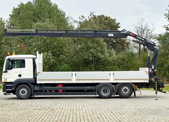 MAN TGS 26.460 6x2 - valník s hydraulickou rukou - 4