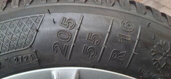 Zimní pneu Kleber Krisalp 205/55/16+litá kola - 4