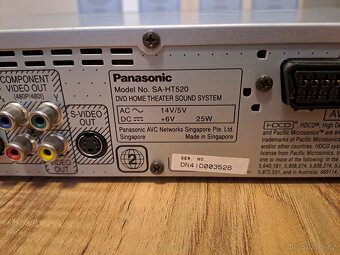 DVD home cinema Panasonic 5+1 - 4