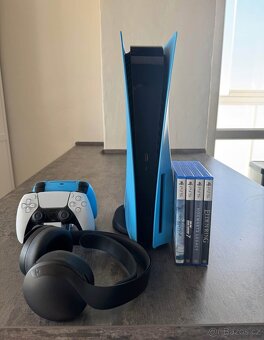 Playstation 5, se zárukou, mechanikou a příslušenstvím - 4
