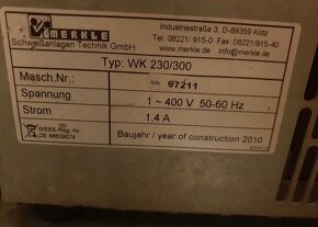 Svářečka Merkle tíg 300 dc + chladič - 4