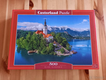 4 x puzzle CASTORLAND a 1 x CLEMENTONI - 4