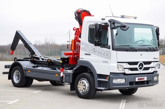 NOVÝ HÁKOVÝ NOSIČ KONTEJNERŮ HYDRAULICKÁ RUKA MERCEDES 12T - 4
