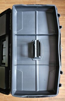 Sada dvou plastových kufrů na nářadí s organizéry 27“ a 19" - 4