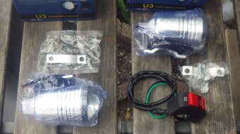 Přídavná LED světla na moto - 4