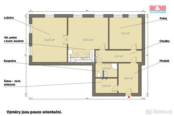 Pronájem bytu 3+kk, 96 m², Plzeň, ul. Resslova - 4