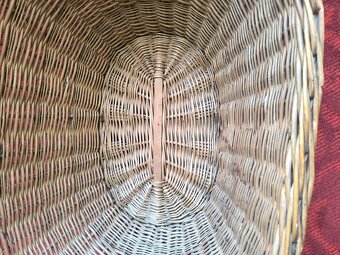 Proutěný koš na prádlo velký-retro - 4