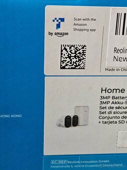 Kamery Reolink Home Hub + 2x Argus 3E - Nové jen rozbalené - 4