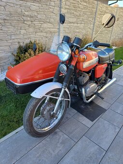 Jawa 350/634 + velorex 562 s TP původní - 4